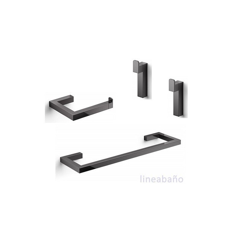 Set de accesorios de baño GRELA en negro