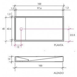 Lavabo Noah Smart 100