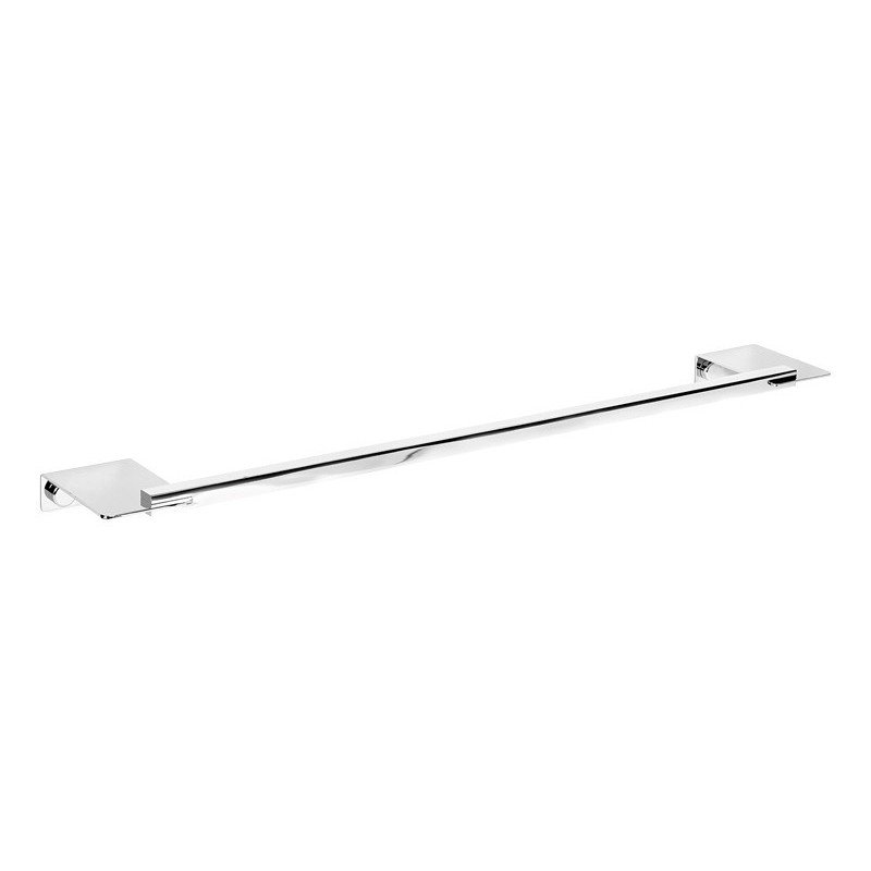 Barra toallero 55 cm en latón cromado serie PLEXO de PYP