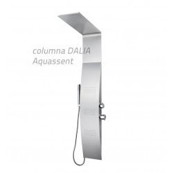 Columna ducha multifunción en acero inox