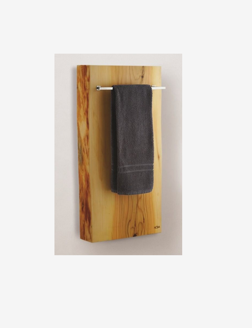 radiador y calienta toallas en madera