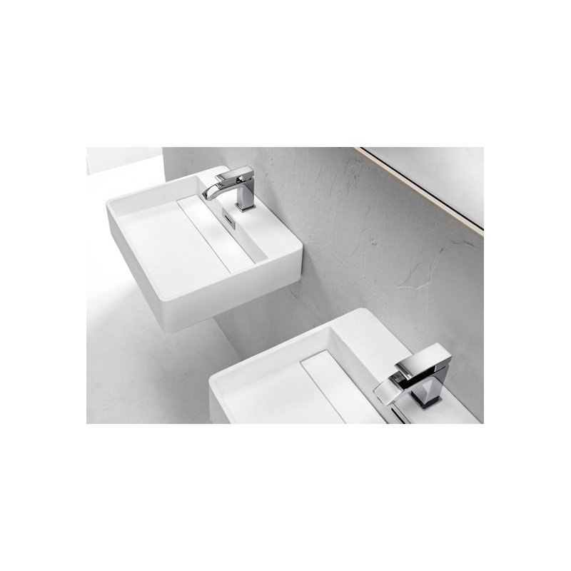 Lavabo mattstone apoyo / pared  rectangular