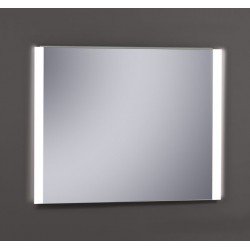 Espejo con luz LED lateral y frontal 100 x 80 cm